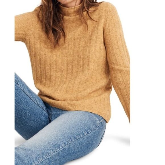 Madewell Evercrest Turtleneck Sweater - Picture 1 of 4